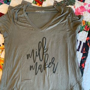Milk Maker — latched mama nursing shirt